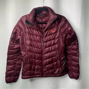 The North face flare down puffer quilted lightweight jacket‎ size small women’s thumbnail 1