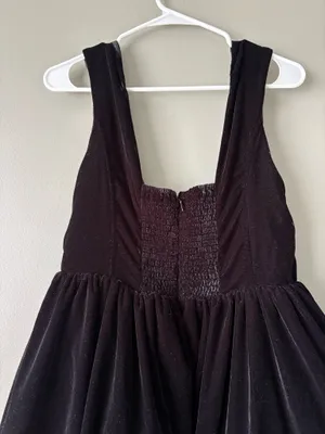 BHLDN Velvet Corset Mini Dress thumbnail 5