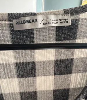 Pull & Bear Women’s Dress Size M Checkered Plaid Pattern thumbnail 5