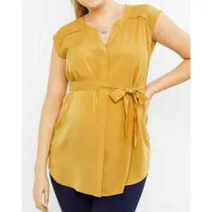 Motherhood Maternity Tie Detail Tunic - Sz M - NWT thumbnail 10