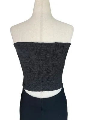 Y2K Body Central black strapless sequin top thumbnail 7