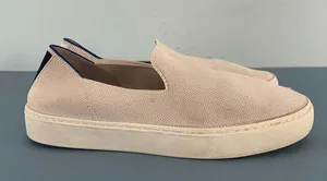 Rothy’s The Original Slip On Sand Beige Washable Sneakers thumbnail 3