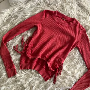 Free People One Red Long Sleeve thumbnail 2