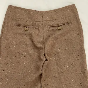 Stoosh Womans Speckled Pants Sz S-M Brown Fall Autumn Trousers Office Work Y2K thumbnail 5