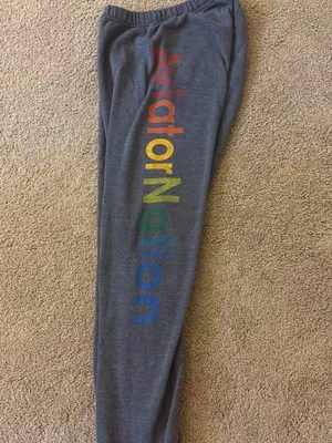 Aviator Nation Gray Sweatpants XS EUC thumbnail 3