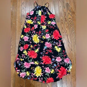 Old Navy Black Floral Dress thumbnail 5