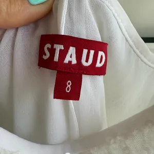 Stuad White Sequin Mini Dress sz 8 thumbnail 4