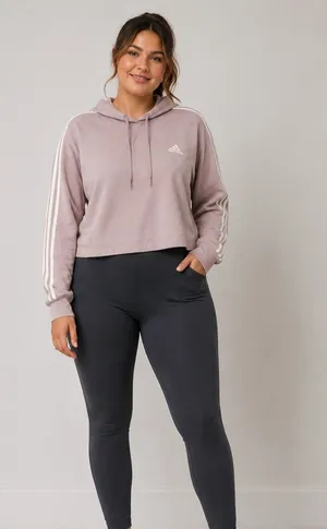Adidas Women’s Lavender Hoodie thumbnail 1