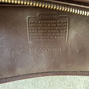 Coach Vintage Sutton 9814 Leather thumbnail 4