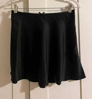black mini skirt thumbnail 1