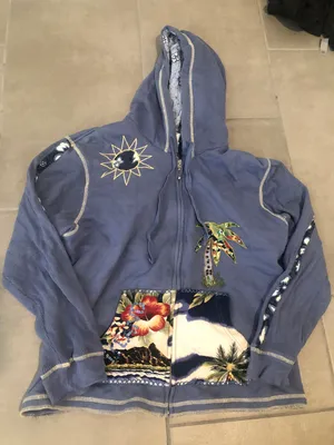 Florida Sweatshirt Blue Size L thumbnail 1