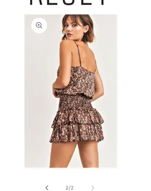 Megan Amore Skirt — Pink and Black — Reset thumbnail 2