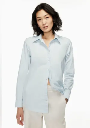Aritzia Babaton essential classic shirt thumbnail 1