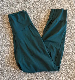 Offline by aerie Real Me Dark Green Track Joggers SZ Small thumbnail 1