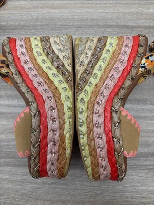 Kurt Geiger Chelsea Scarf Wedge Heel Women EU 37 US 7 thumbnail 8