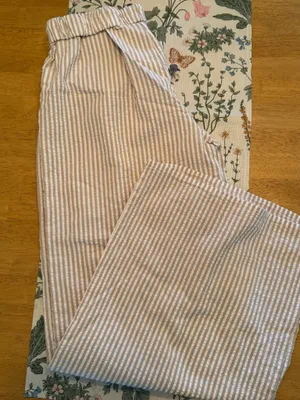 H/G Linen Pans Tan Size M thumbnail 2