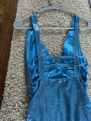 Urban Outfitters Blue Sparkly Dress thumbnail 3