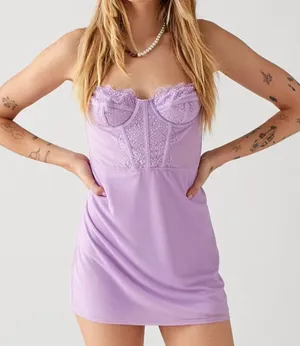 Urban Outfitters | Modern Love Corset Dress thumbnail 1