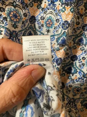 Roller Rabbit white floral multicolor linen shirtdress thumbnail 6