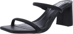 Steve Madden Women's Lilah Heeled Sandal Black thumbnail 2