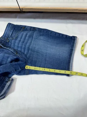 Joe’s Jeans Women’s Denim Jean Shorts Size 28 Stretch Blue thumbnail 5