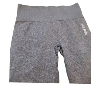Gymshark‎ Adapt Marl Seamless Heather Grey Leggings Size large thumbnail 3