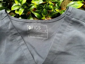 FIGS Technical Collection Scrub Top Blue size XL thumbnail 4