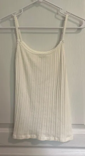 Brandy Melville Tank Top White thumbnail 1