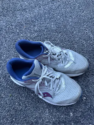 Saucony Cohesion 9 Gray Pink Running Shoes Women’s Size 10 thumbnail 3