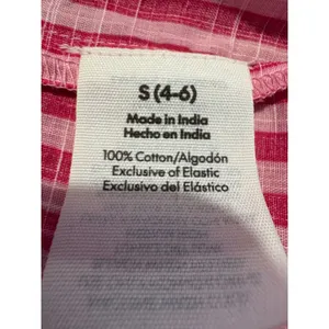 No Boundaries NWT Camisole Top Pink Striped Smocked Lace Trim Y2K Barbiecore Ethereal Small thumbnail 7