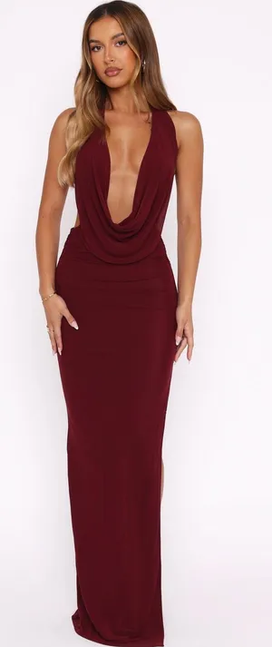 White Fox Maxi Dress thumbnail 1