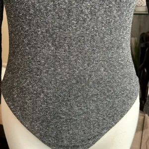 Vintage Harley Davidson Size Medium Bodysuit Leotard Gray thumbnail 5