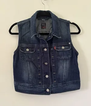 Vintage Y2K Levi’s Jeans Rivet Grommet Denim Best Dark Wash Size M Runs Small thumbnail 1