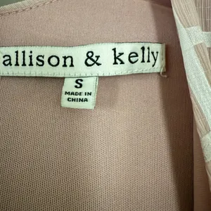 Allison & Kelly Checkered Peplum Romper Tan thumbnail 5