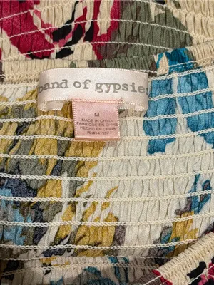 Band of Gypsies floral wide-leg jumpsuit. thumbnail 4