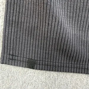 Lululemon Women's 6 Ribbed Softstreme Relaxed-Fit T-Shirt Gray Activewear thumbnail 10