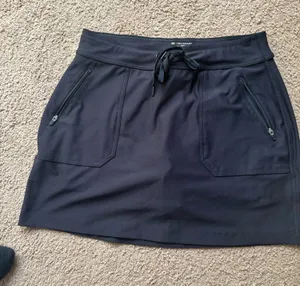 Black skort thumbnail 1