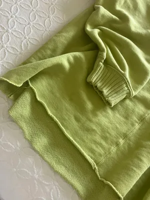 Aerie Distressed Oversized Crewneck thumbnail 9
