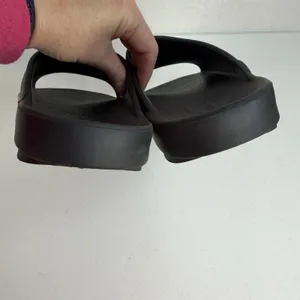 Oofos OOahh Slides Size 42 Men 9 Women 11 Recovery Comfort Lightweight‎ Black thumbnail 8