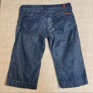 7 For All Mankind Dojo Women’s Jean Shorts thumbnail 3