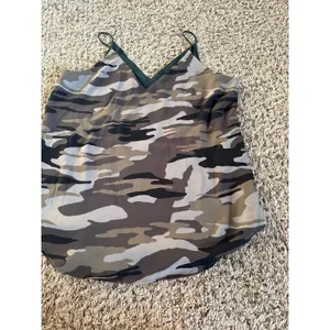 Express Women's Camo‎ Cami Tank Top Size Small thumbnail 9