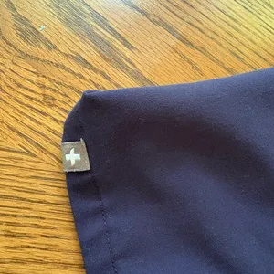 Figs Deep Blue V-Neck Scrub Top thumbnail 5