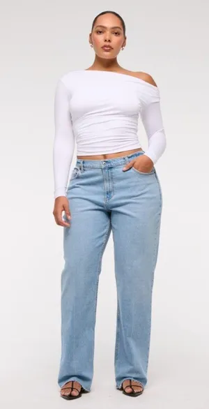 Abercrombie Low rise jeans thumbnail 1