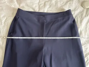 St. John’s Women’s Classic Navy Straight Leg Dress Pants Work US 4 business chic thumbnail 8