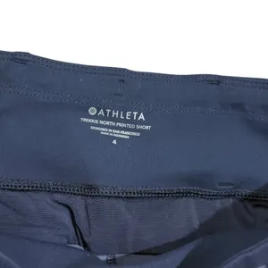 Athleta Trekkie‎ North Printed Shorts Lynx Navy size 4 thumbnail 2