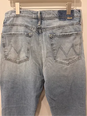 MOTHER Sz 30 The Huffy Flood in Merry Light Wash thumbnail 2