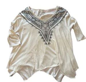 Free People‎ cotton oversized top size S thumbnail 1