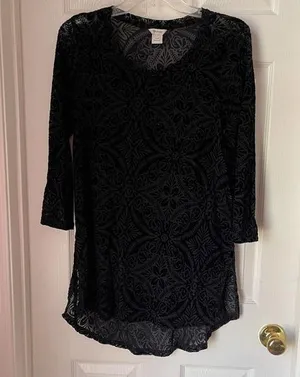 Ariat sheer textured tunic thumbnail 1