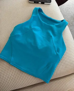 Lululemon Invigorate Training Tank Top Turquoise Tide size 2 thumbnail 1