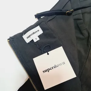 Superdown Renetta Mini Dress in Black Small thumbnail 9